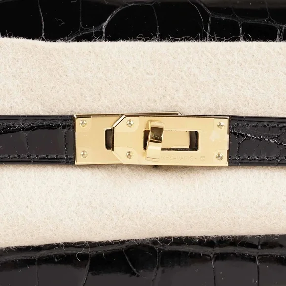 Hermes Black alligator Clutch - Picture 3 of 9